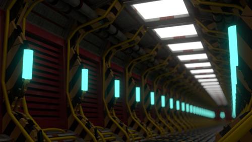Sci-Fi Corridor preview image
